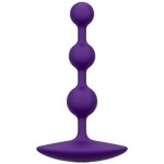 ROMP - AMP PERLE ANALALI IN SILICONE FLESSIBILE VIOLA 12,5 CM VIOLA